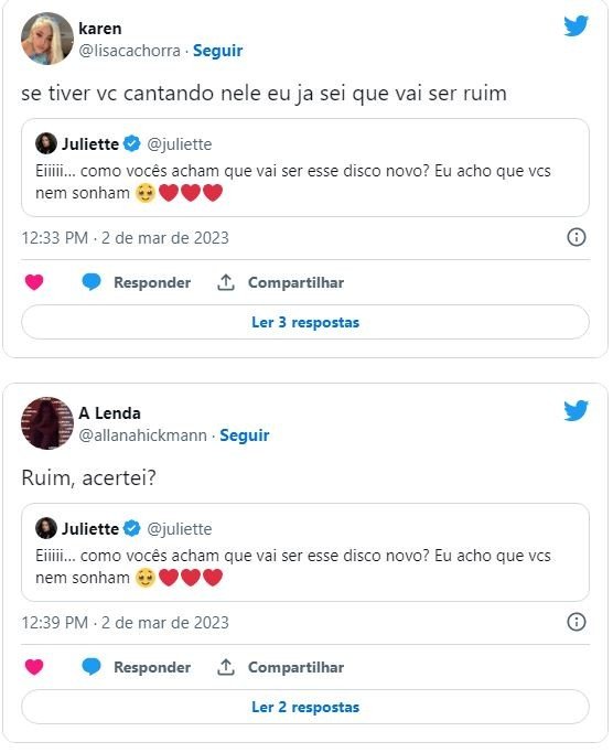 Juliette desabafa após receber críticas sobre sua carreira musical: ‘Ainda vou calar a boca de muita gente'