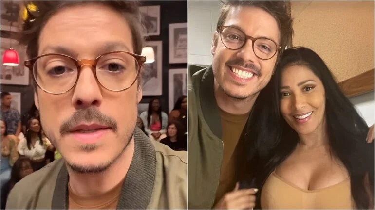 Simaria dá soco em Fábio Porchat durante programa e é criticada na web: ‘Sem noção’