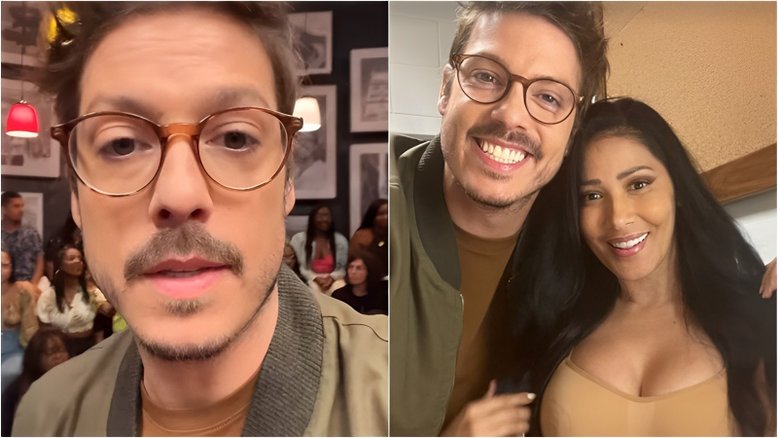 Simaria dá soco em Fábio Porchat durante programa e é criticada na web: ‘Sem noção’