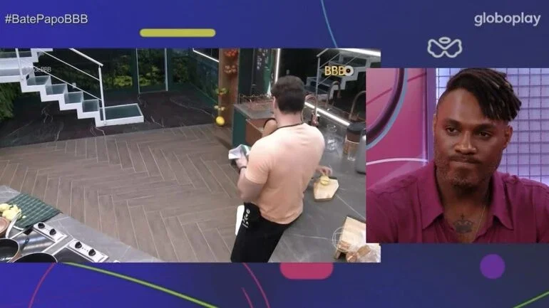 BBB23: Fred Nicácio assiste falsidades de Key e Gustavo