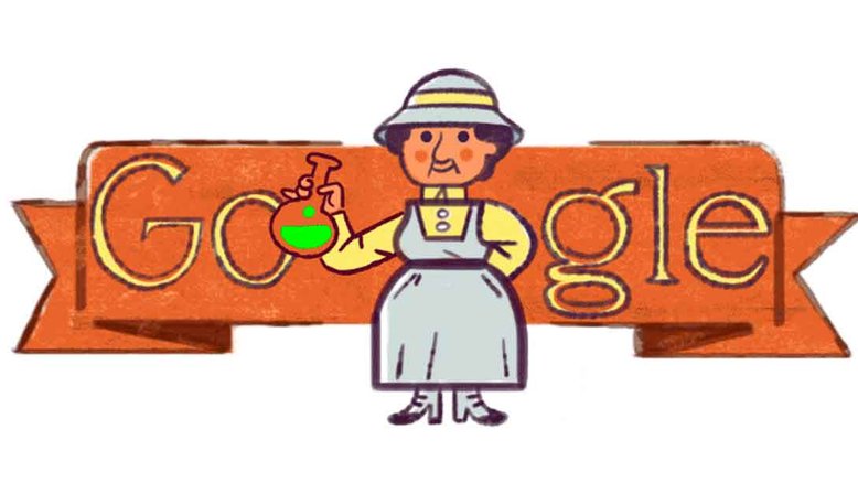 Doodle de hoje celebra os 150 anos de Julieta Lanteri