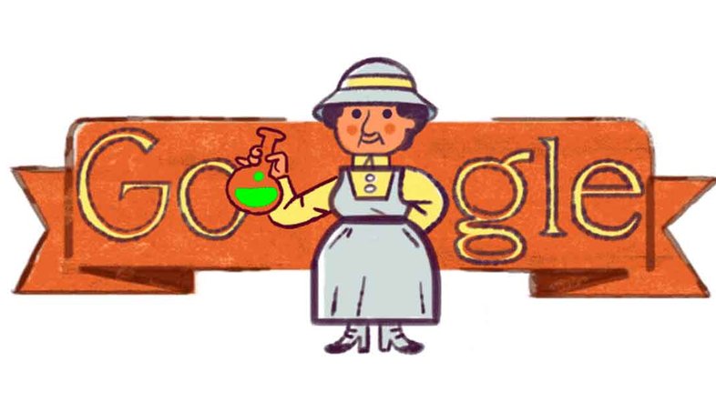 Doodle de hoje celebra os 150 anos de Julieta Lanteri