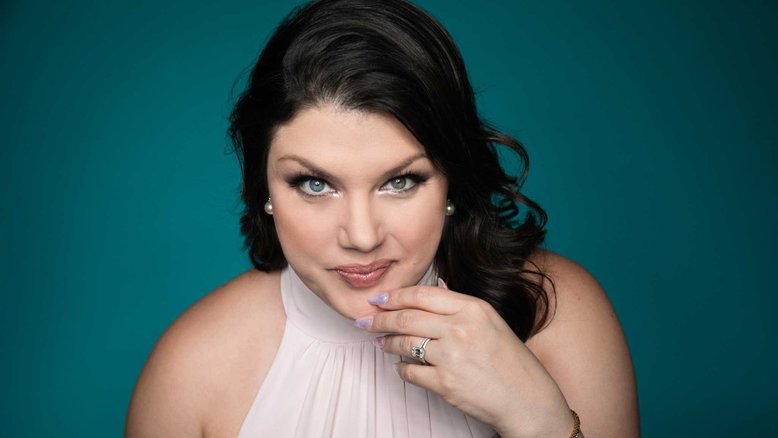 A cantora Jane Monheit convida Ivan Lins para sua apresentação no Bourbon Festival Paraty