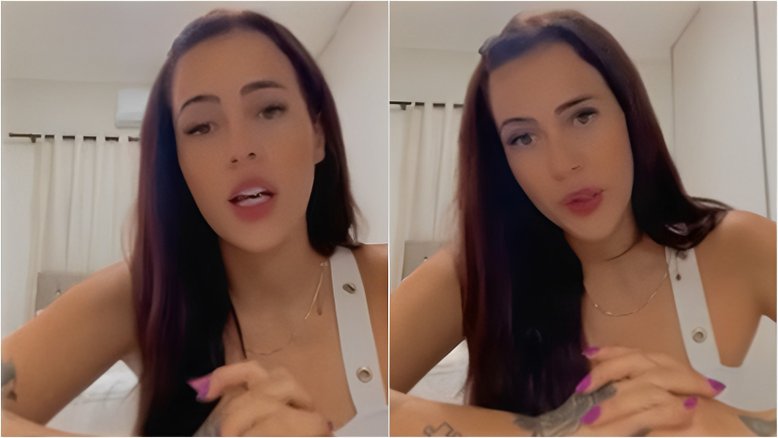 Maiára Quiderolly desabafa sobre relação com jogador Jô: 'Tô cansada'