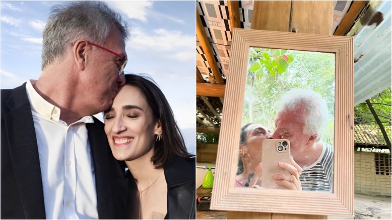 Pedro Bial ganha declaração da esposa, Maria Prata, para celebrar aniversário de 65 anos