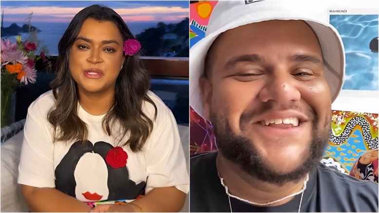 Gominho larga emprego e vai morar com Preta Gil para cuidar da cantora