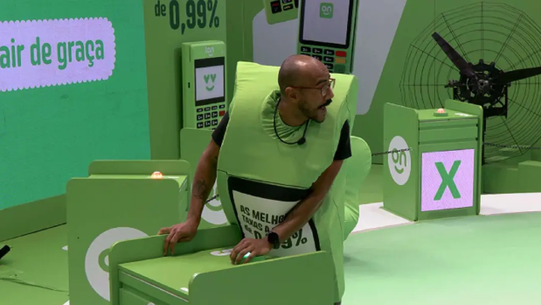 BBB23: Larissa e Ricardo batem boca na Prova do Líder: 'Faz teu game'