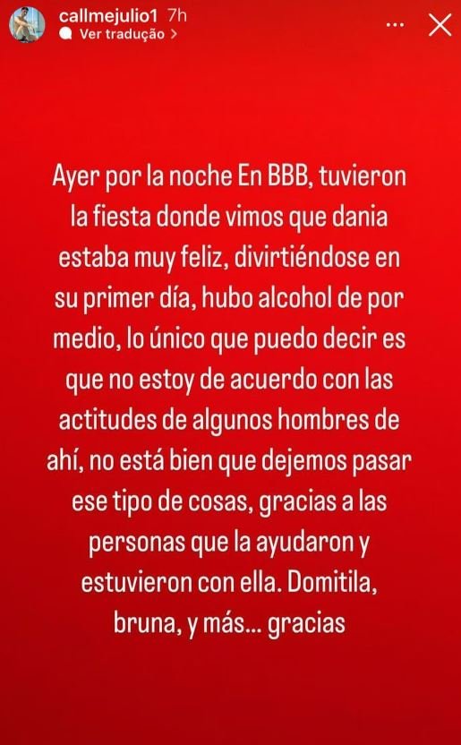 BBB 23: Irmão de Dania reage a episódios envolvendo a influenciadora mexicana