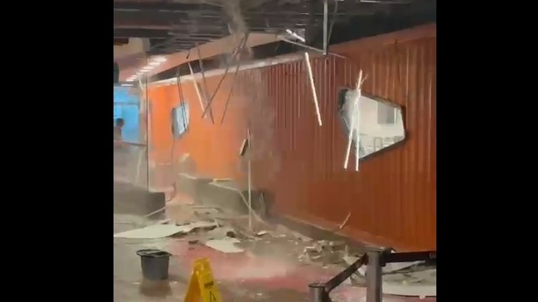 Vídeo: parte do teto desaba na sede do Insper em São Paulo