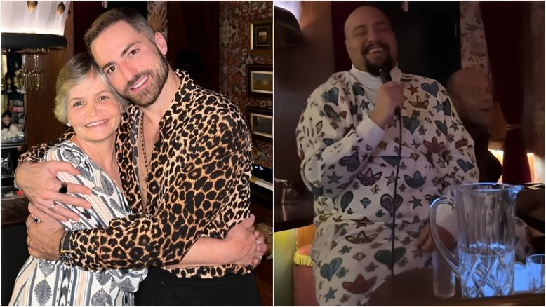 Thales Bretas festeja aniversário de 35 anos e ganha show de Tiago Abravanel