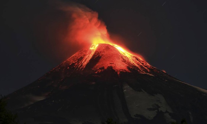 Turismo entre os vulcões ativos da América do Sul