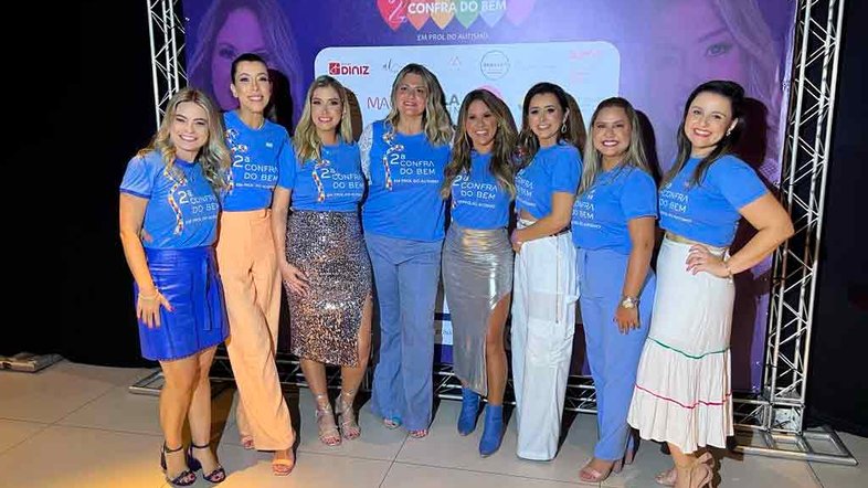 Esposa do cantor Zé Neto participa de evento 2ª Confra do Bem, em prol do autismo