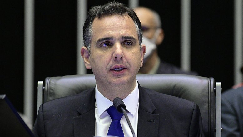 Presidente do Senado Federal, senador Rodrigo Pacheco