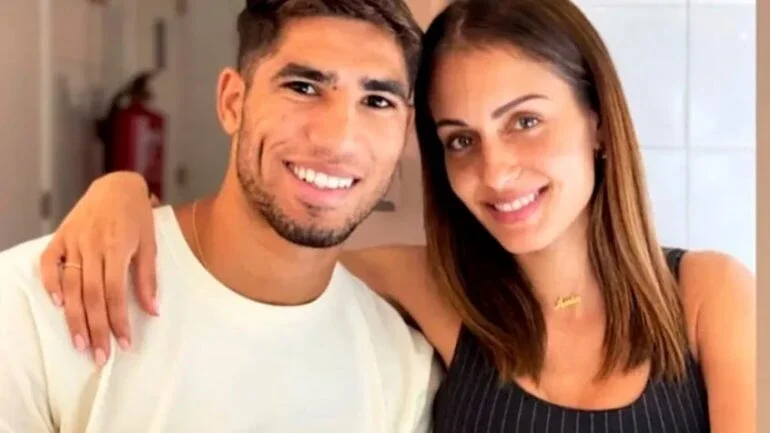 Esposa de Hakimi se surpreende com ausência de bens no nome do jogador
