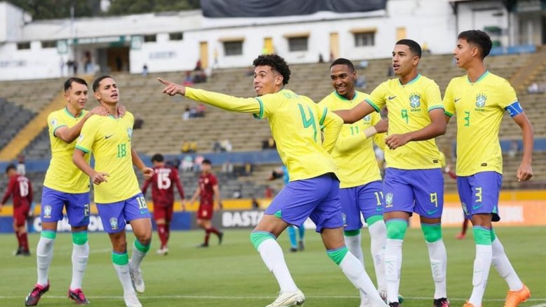 Brasil x Paraguai: onde assistir, horário e prováveis escalações do jogo pelo Sul-Americano Sub-17