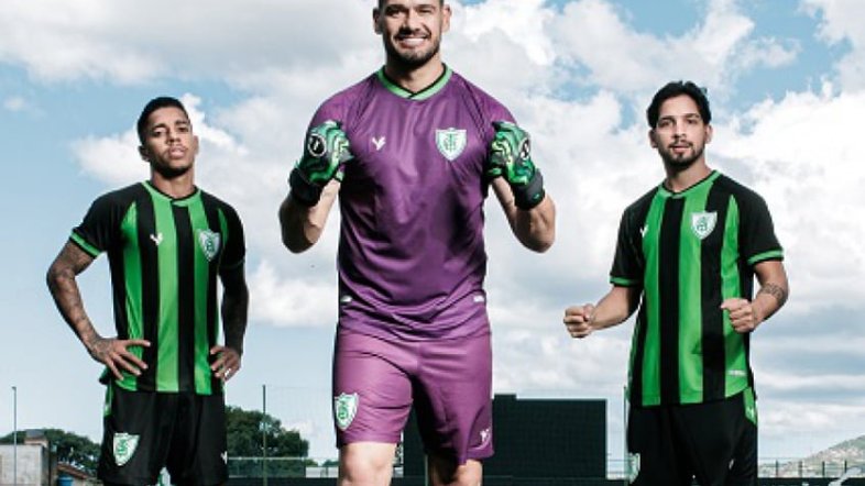 América-MG apresenta novo uniforme com uso de inteligência artificial