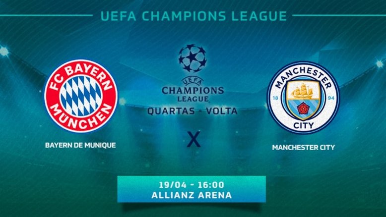 Bayern x Manchester City: onde assistir, horário e escalações do jogo pela Champions League