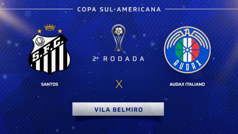 Santos x Audax Italiano: onde assistir, escalações e desfalques do jogo pela Sul-Americana