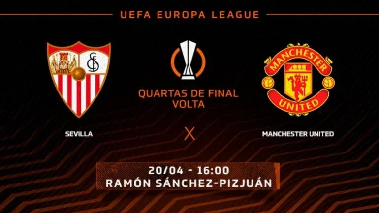 Sevilla x Manchester United: onde assistir, horário e escalações do jogo pela Liga Europa