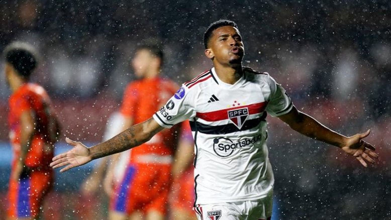Marcos Paulo destaca importância de vitória do São Paulo contra o Puerto Cabello: 'A gente precisa pontuar'