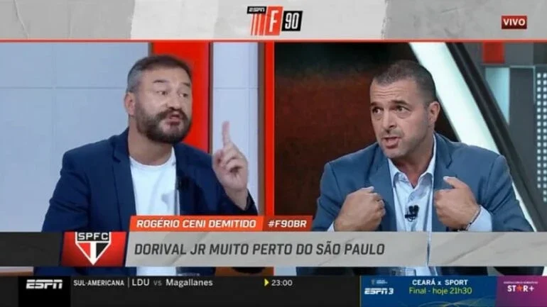 Comentaristas da ESPN aumentam o tom em discussão ao vivo: 