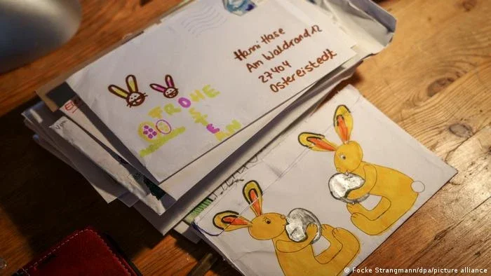 Coelho da Páscoa recebe mais de 70 mil cartas na Alemanha