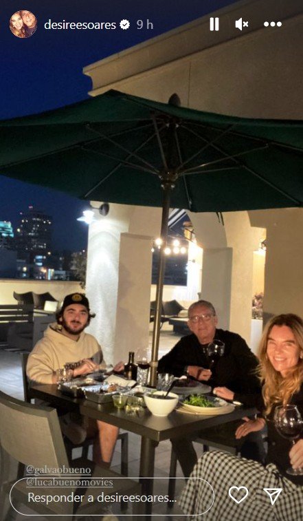 Esposa de Galvão Bueno mostra detalhes do apartamento de luxo do filho em Los Angeles
