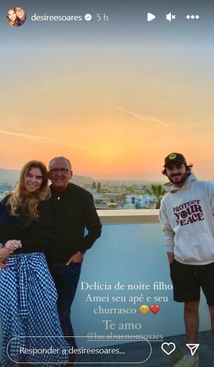 Esposa de Galvão Bueno mostra detalhes do apartamento de luxo do filho em Los Angeles