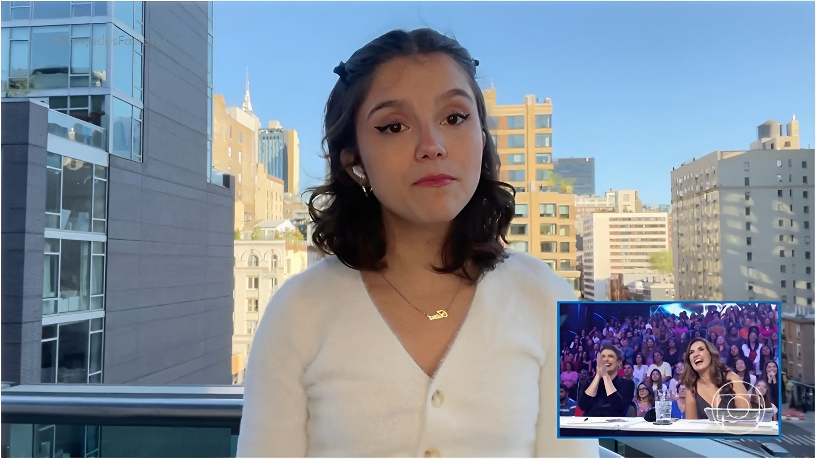 Filha de Sandra Annenberg, Elisa faz surpresa para a mãe diretamente de Nova York 2 Filha de Sandra Annenberg, Elisa faz surpresa para a mãe diretamente de Nova York