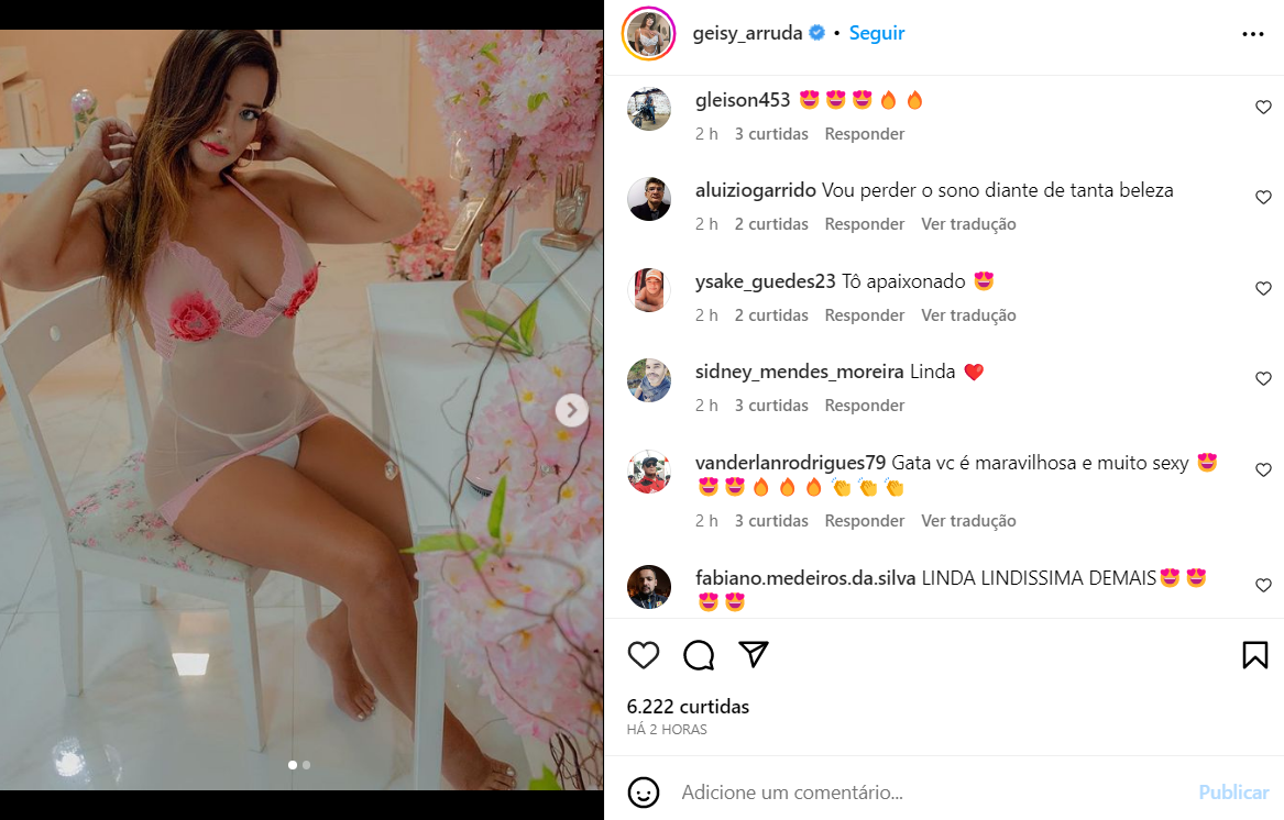 Geisy Arruda aposta em look transparente ousado e arranca suspiros na web 4 Geisy Arruda aposta em look transparente ousado e arranca suspiros na web