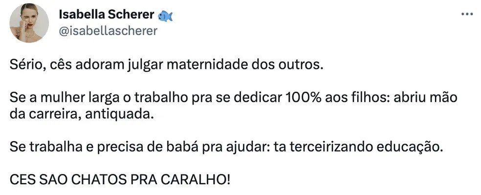 Isabella Scherer defende Virginia em polêmica com Evaristo Costa: ‘Chatos pra cara**o’ 4 Isabella Scherer defende Virginia em polêmica com Evaristo Costa: ‘Chatos pra cara**o’