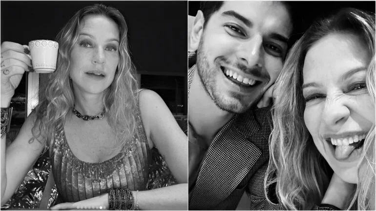 Luana Piovani se derrete pelo namorado, Lucas Bitencourt: 