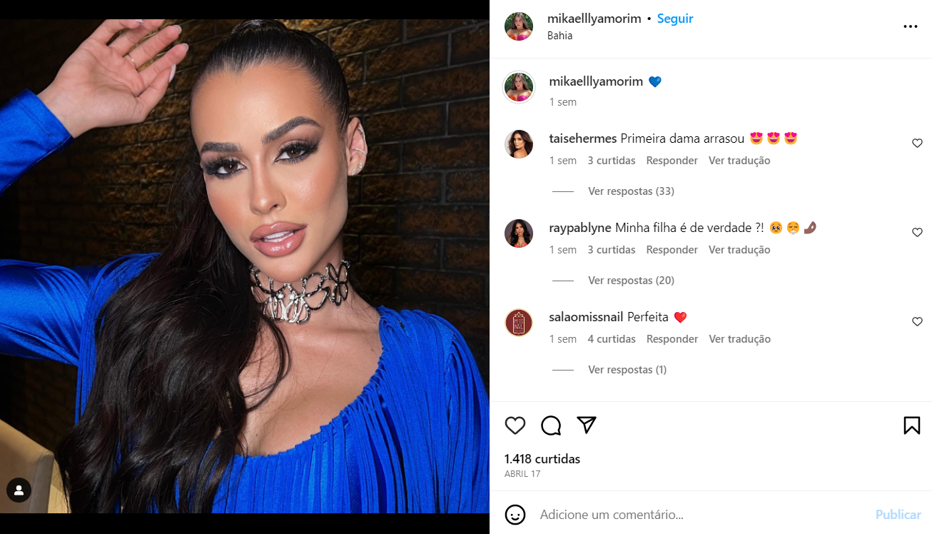 Tierry recebe declaração de nova namorada nas redes sociais; saiba quem é ela
