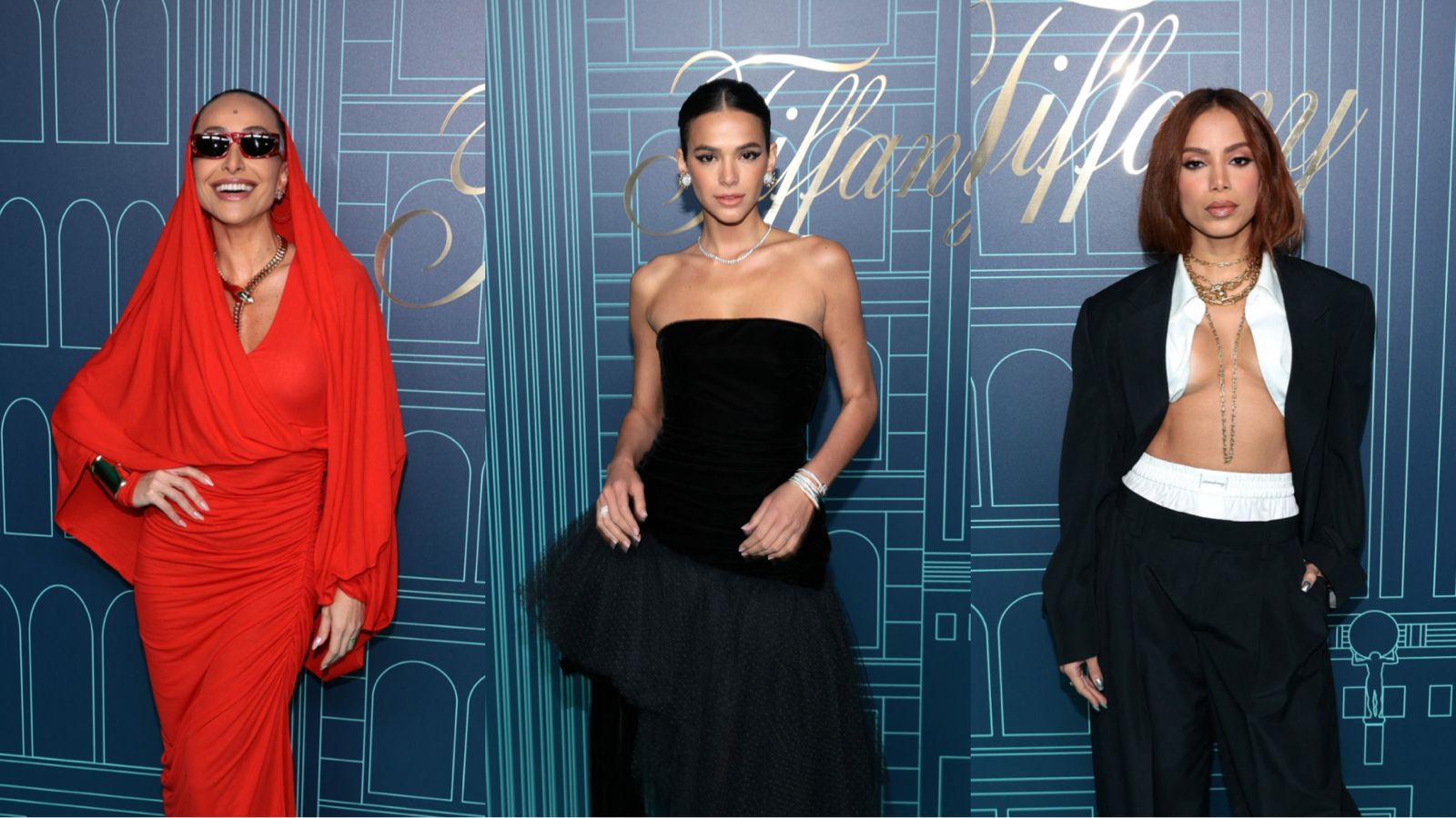 Sabrina Sato, Bruna Marquezine, Anitta e outros famosos comparecem a evento de luxo em Nova York