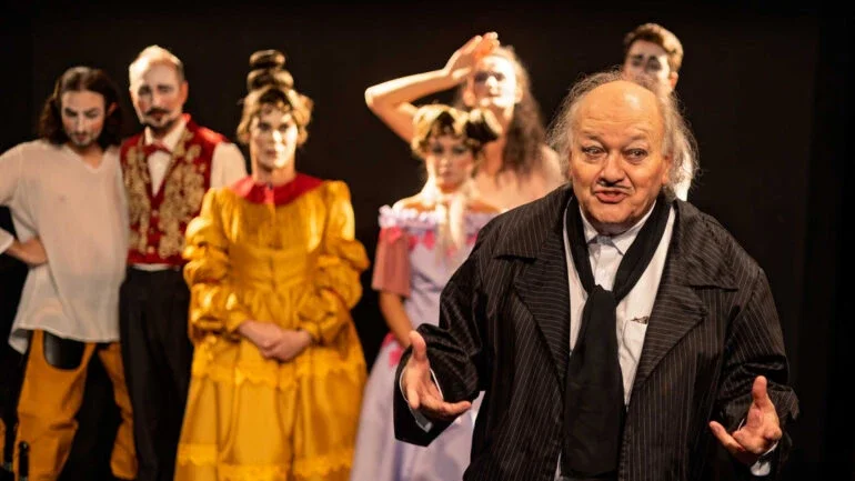 Peça de teatro O DILETANTE NO SARAU DE MARTINS PENA