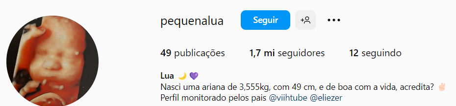 Viih Tube explica motivo de não mostrar o rosto da filha: 'Surto de preocupação' 4 Viih Tube explica motivo de não mostrar o rosto da filha: 'Surto de preocupação'