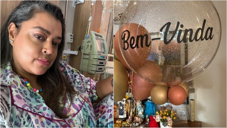 Preta Gil celebra alta após internação para tratamento contra câncer: ‘Em casa!’