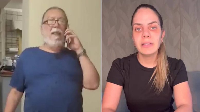 Perito criminal aposentado Ricardo Molina está sendo investigado após acusações de violência feitas pela ex-mulher Janinne Jasem