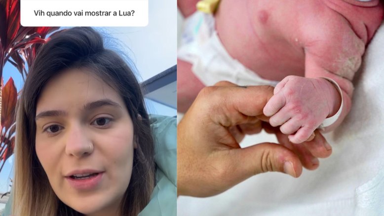 Viih Tube explica motivo de não mostrar o rosto da filha: 'Surto de preocupação'