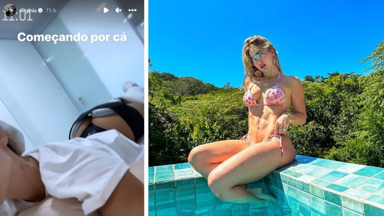 Virginia Fonseca faz procedimento estético no bumbum e resultado impressiona
