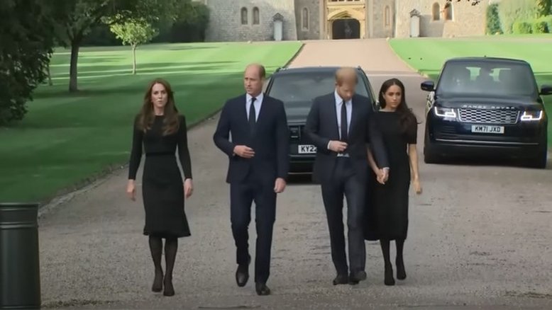 Kate Middleton sobre caminhada ao lado de Harry e Meghan em Windsor: "Uma das coisas mais difíceis"