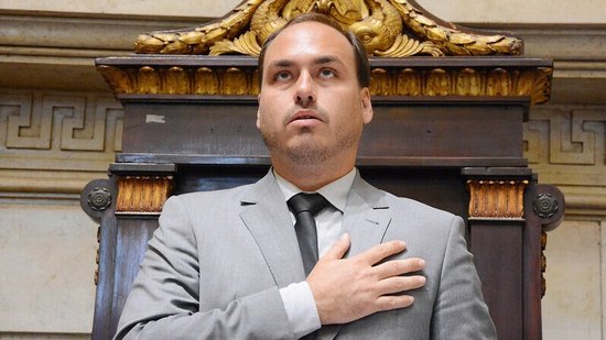 Vereador Carlos Bolsonaro (Republicanos), do Rio de Janeiro