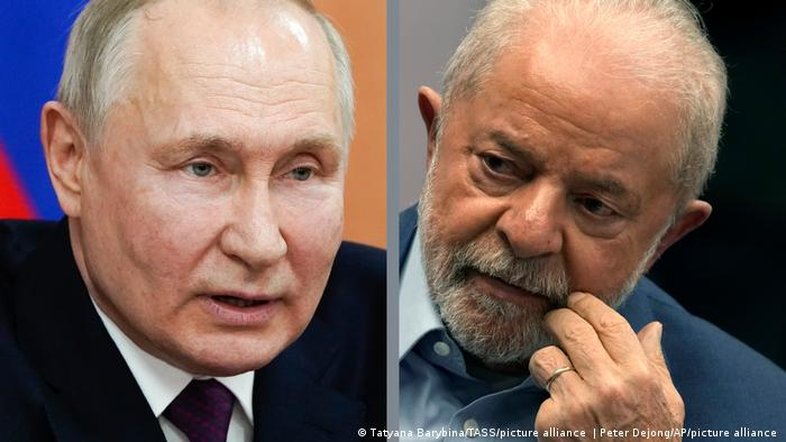 Lula fala com Putin e declina convite para ir à Rússia