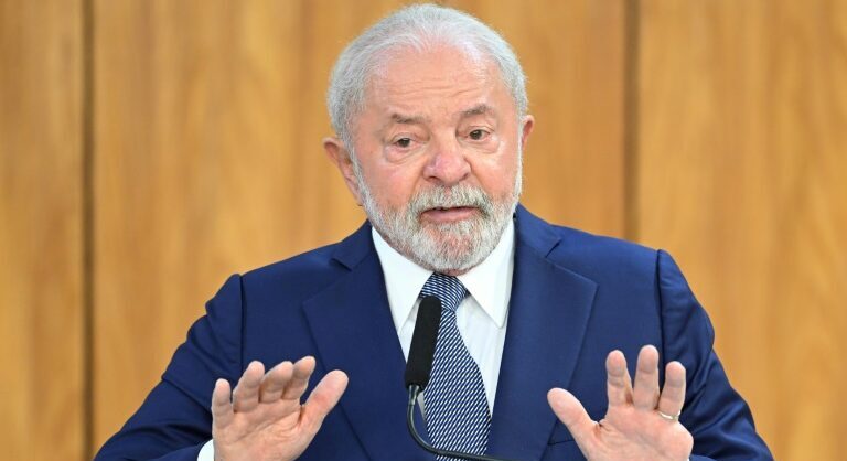 Foto de arquivo do presidente Luiz Inácio Lula da Silva, em Brasília, 9 de maio de 2023 - AFP/Arquivos