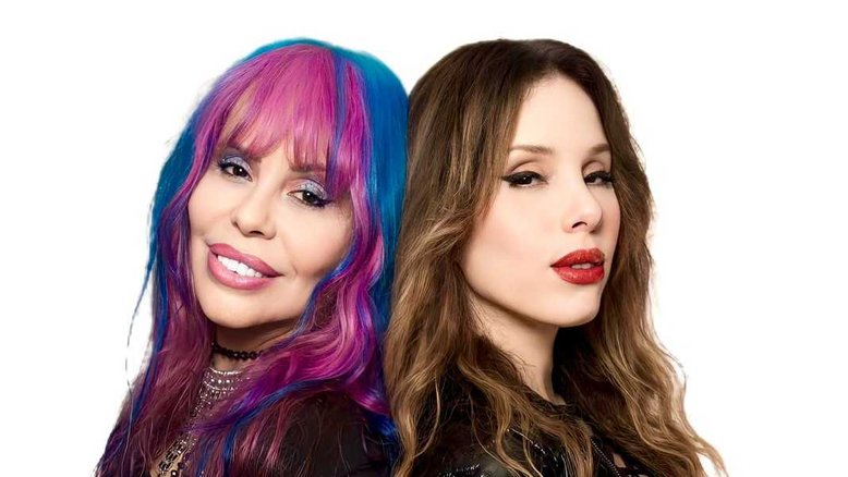 Baby do Brasil e Zabelê, mãe e filha cantoras