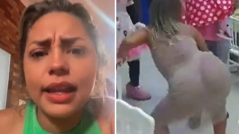 Vídeo: Mãe dança funk em aniversário de filha e recebe críticas na internet