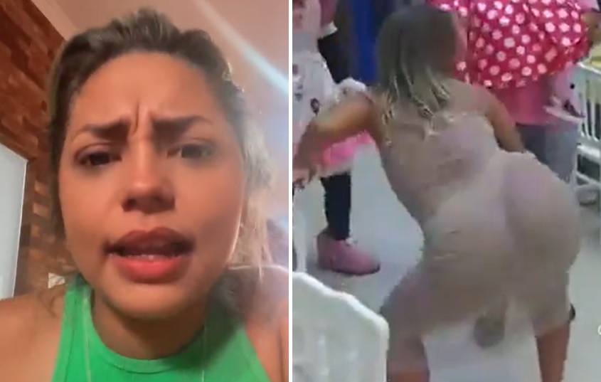 Vídeo: Mãe dança funk em aniversário de filha e recebe críticas na internet