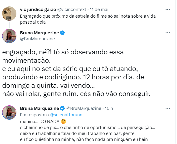 Bruna Marquezine ironiza boatos de romance com L7NNON 2 Bruna Marquezine ironiza boatos de romance com L7NNON