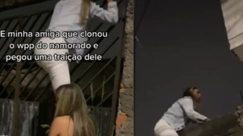 Mulher flagra traição após clonar WhatsApp do namorado