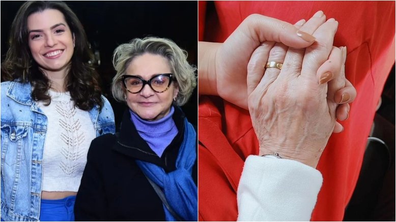 Fafy Siqueira se derrete em elogios à esposa, Fernanda Lorenzoni: 'Meu Roberto de Carvalho'
